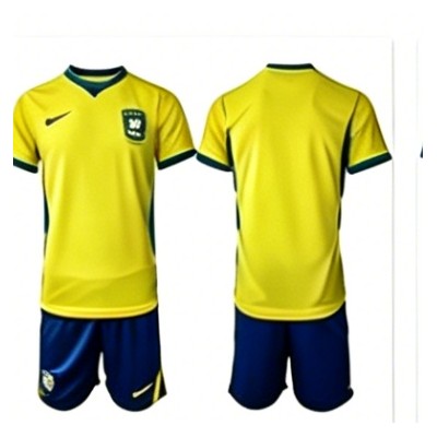 Brazil 2026 home yellow green collar #10 Vinicius 5-star 1:1 replica jersey