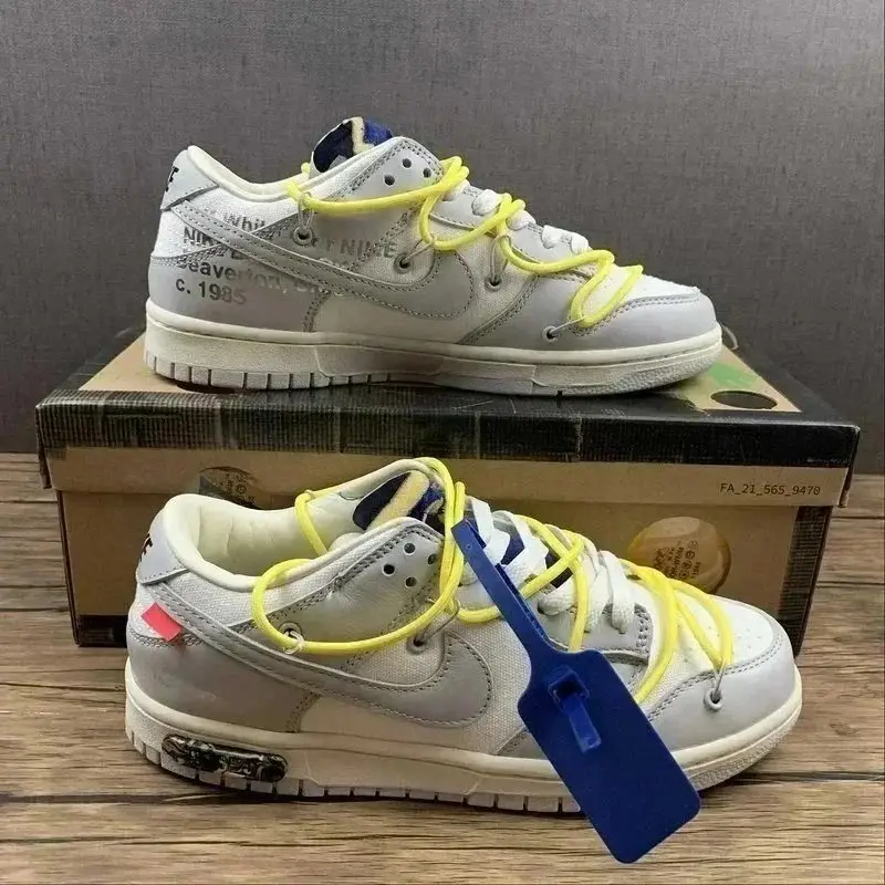 OFF-WHITE x Nike Dunk Low Sneakers [Multiple Colorways] 2