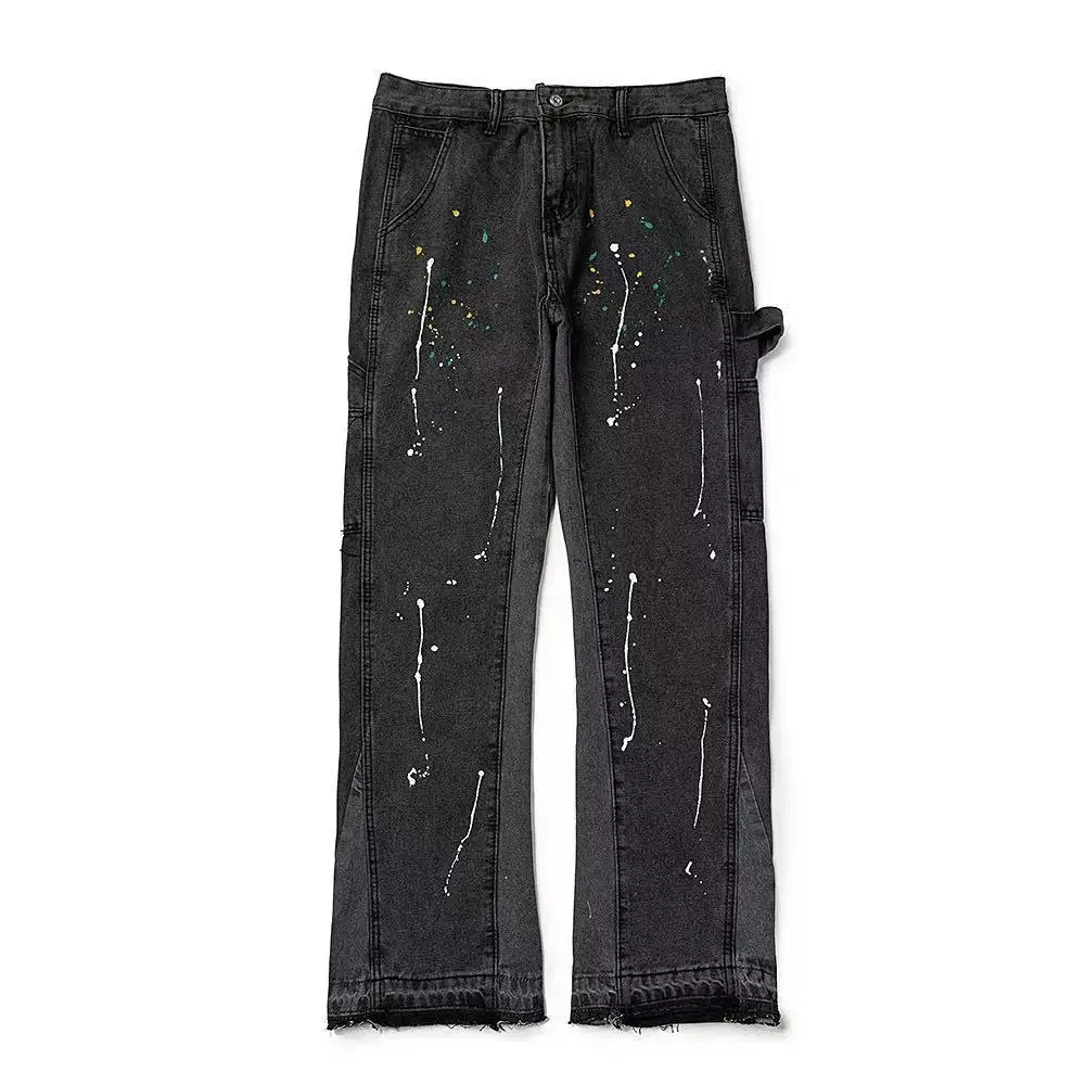 Gallery Dept Paint Splatter Jeans Pants 1