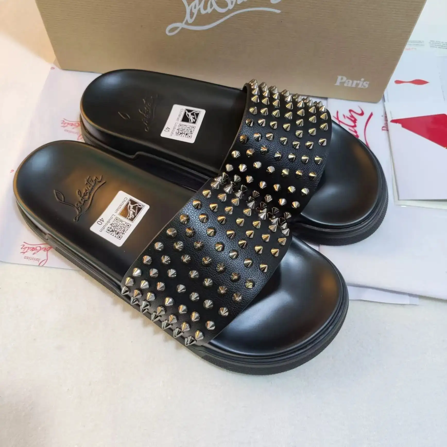 Christian Louboutin Slippers [20 styles] 2